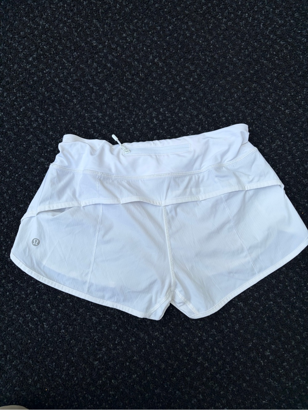 lululemon athletica White Skort-Style Athletic Shorts
